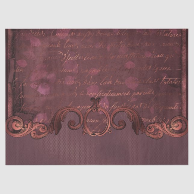 Design de papel do Ornamentado Ephemera série 15 (Frente )