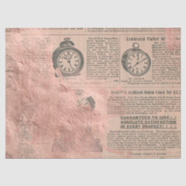 Design de papel Dourado Ephemera Rosa 14