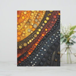 Design de papel para computador abstrato 3D