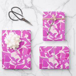 Design de papel rosa três