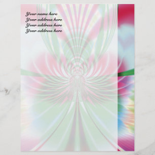 Design de Papel Timbrado com Borboleta