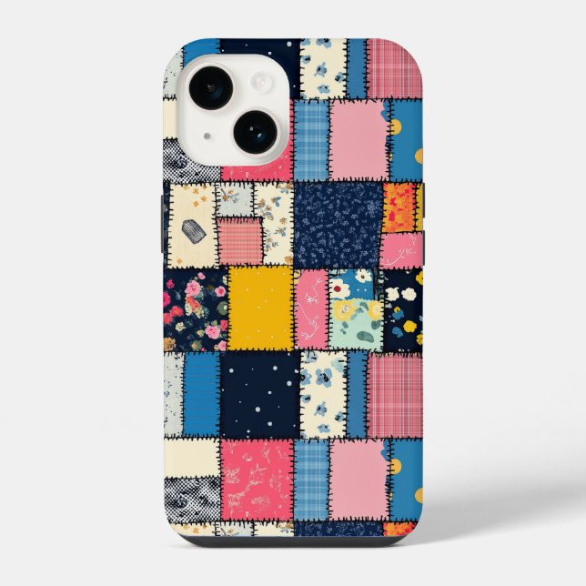 Design de Patchwork Adorável, Padrão Reprodutivo (Verso)
