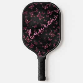 Design de Pickleball com Nome Personalizado de Bor