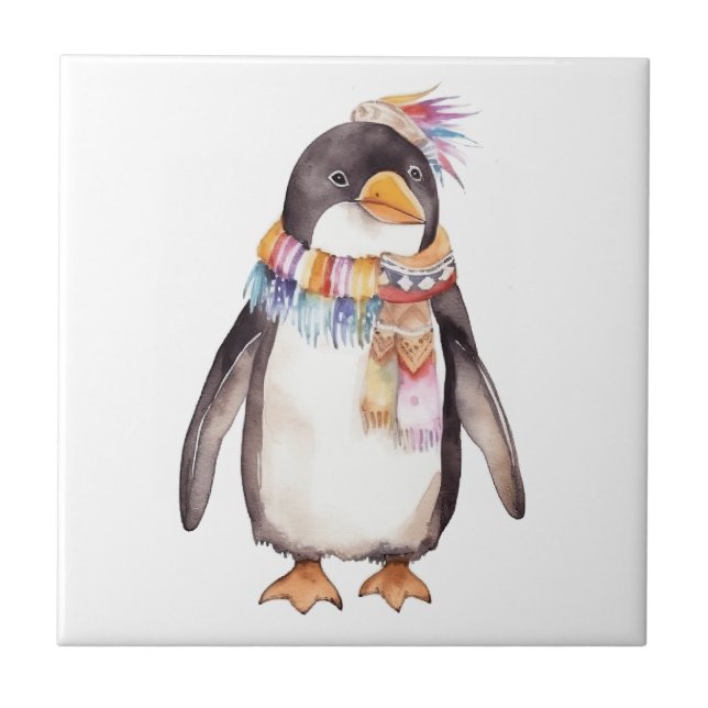 Design de pinguim-pinguim-pinguim-do-bico-cúmulo (Frente)