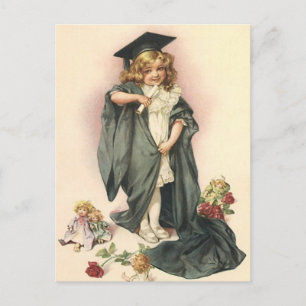 Design de Pós-Graduação VINTAGE para Convite