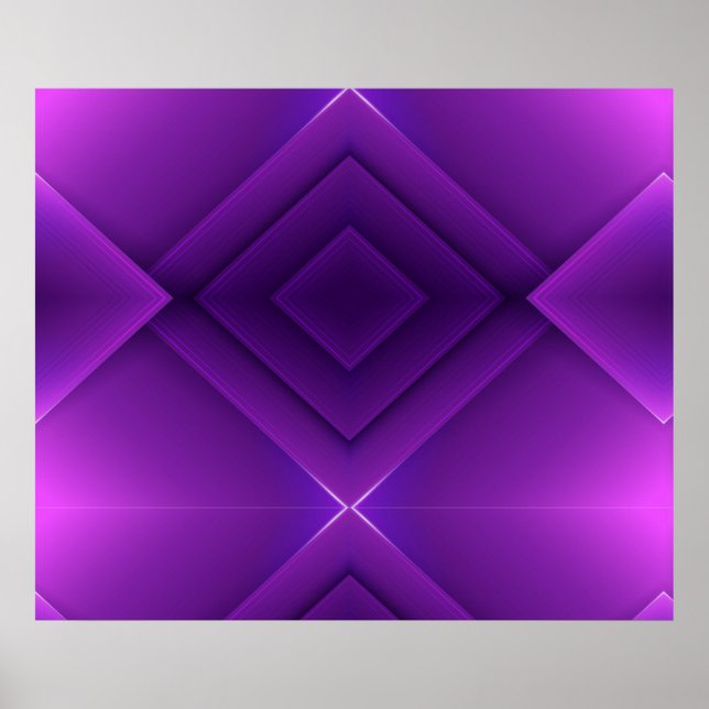 design de pôster colorido apresenta um arco-íris v (Frente)