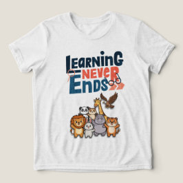 Design de professor com animais fofos da savana