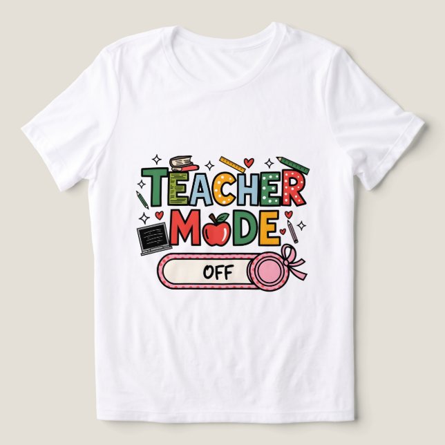 Design de Professor Divertido - Modo de Professor (Design frontal)