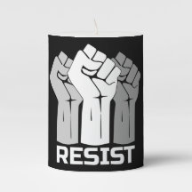 Design de Protesto Punhos Erguidos Resistir