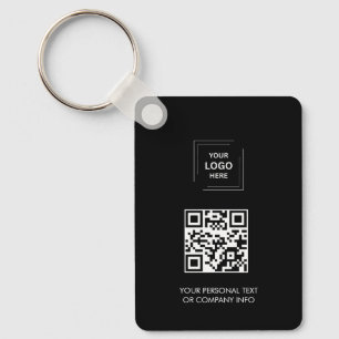 Design de pulseira de chaveiro com logotipo de neg
