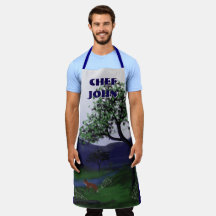 Design de Raposa Personalizada, Grande Apron