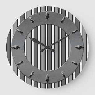 design de relógio de parede moderno.
