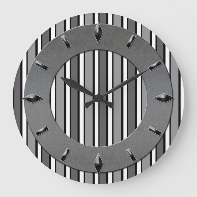 design de relógio de parede moderno. (Frente)