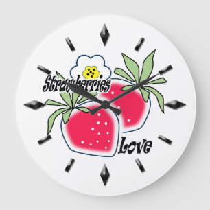 Design de relógio de parede moderno.