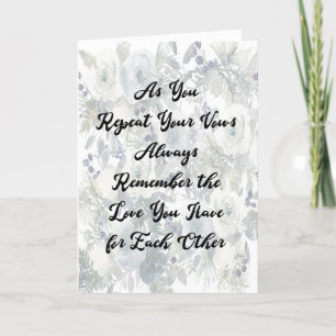 Design de Repetição de Cartão de Casamento