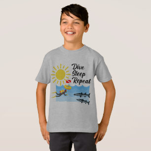 Design de Repetição do Sono - Camisa T Básica para