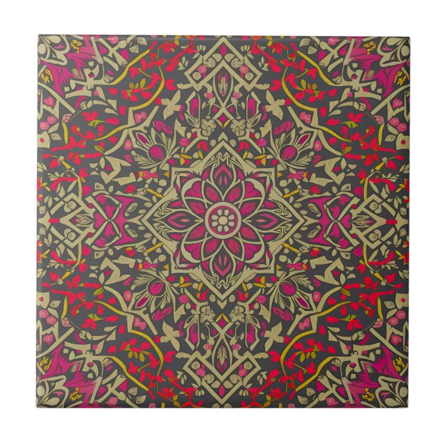 Design de Rug Oriental Tradicional (Frente)