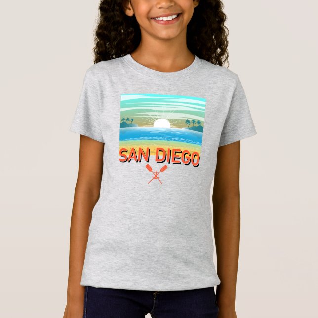 Design de San Diego - Camiseta de Nova Jersey para (Frente)
