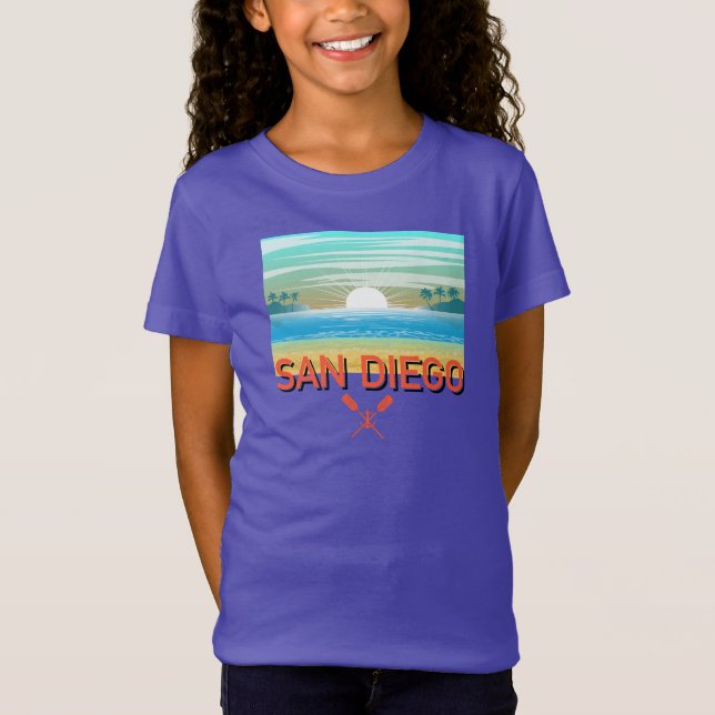 Design de San Diego - Camiseta de Nova Jersey para (Frente)
