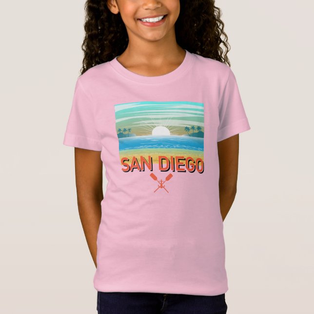 Design de San Diego - Camiseta de Nova Jersey para (Frente)