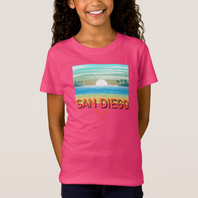 Design de San Diego - Camiseta de Nova Jersey para (Frente)