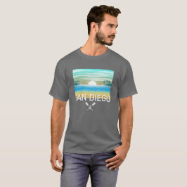 Design de San Diego - Camiseta Escura Básica