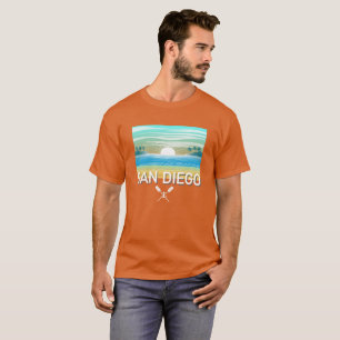 Design de San Diego - Camiseta Escura Básica