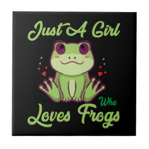 design de sapo de  de menina que ama