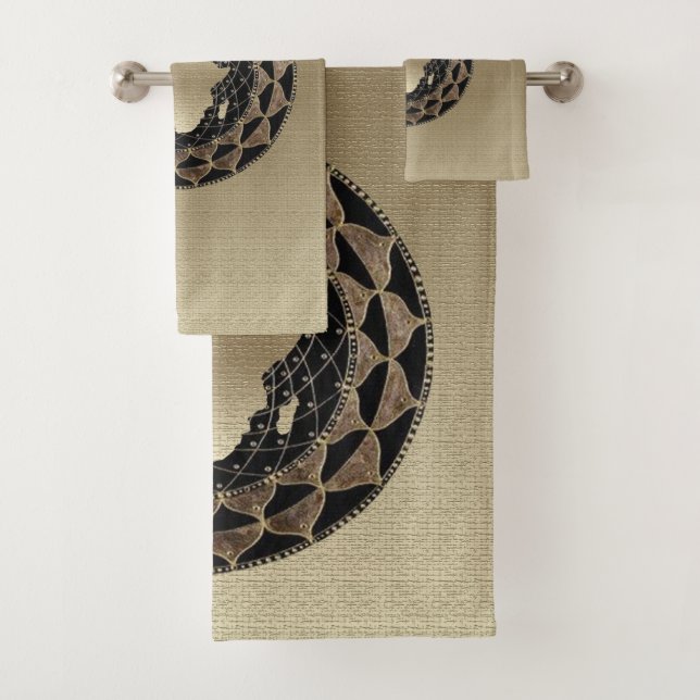 Design de Silhueta da África • Toalha de Banho A T (Insitu)