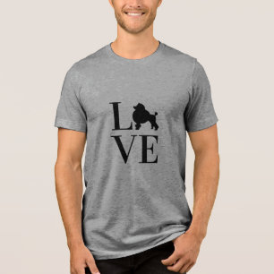 design de silhueta de poodle Um presente adoráve
