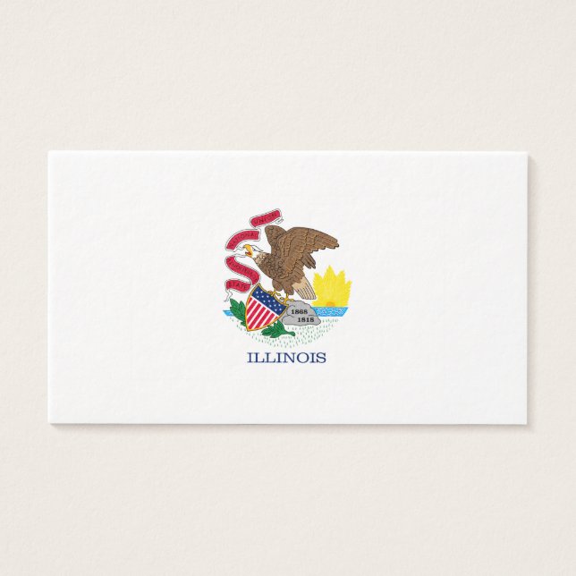 Design de Sinalizador do Estado de Illinois (Frente)