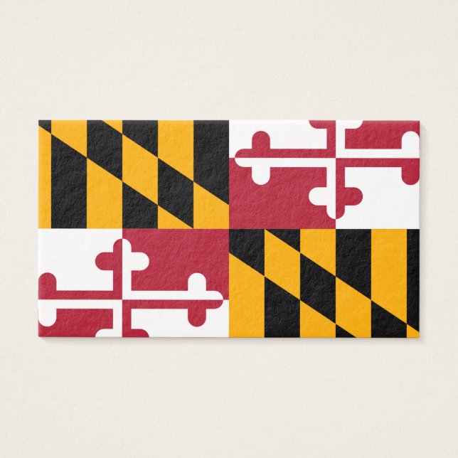 Design de Sinalizador do Estado de Maryland (Frente)