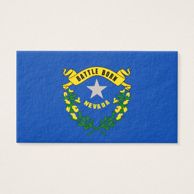 Design de Sinalizador do Estado de Nevada (Frente)