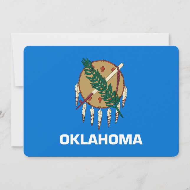 Design de Sinalizador do Estado de Oklahoma (Frente)