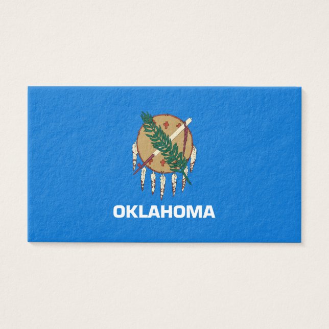 Design de Sinalizador do Estado de Oklahoma (Frente)