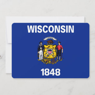 Design de Sinalizador do Estado de Wisconsin