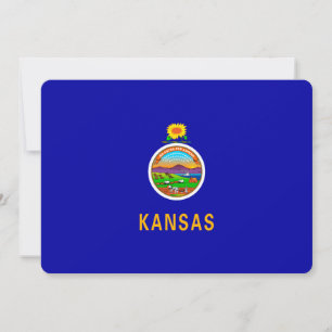 Design de Sinalizador do Estado do Kansas