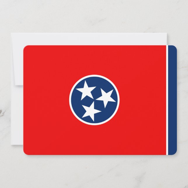 Design de Sinalizador do Estado do Tennessee (Frente)