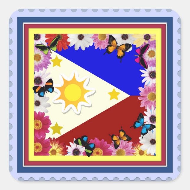 Design de Sinalizador Filipino - Adesivo Filipino (Frente)