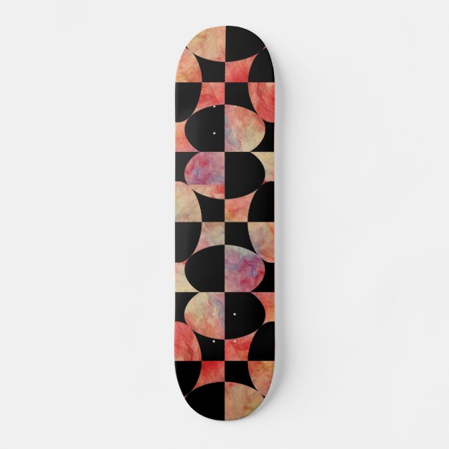 Design de skate cor-de-rosa (Frente)