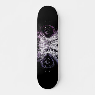 Design de skate de olhos assustadores