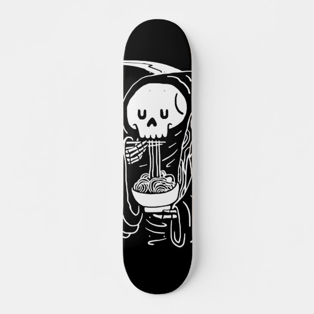 design de skate minimalístico do Spaghetti Reaper (Frente)