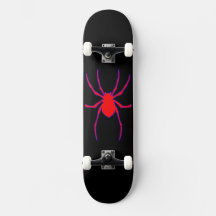 Design de skate Red Blue Spider