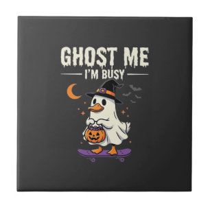 Design de Skateboard Pato Fantasma de Halloween_1