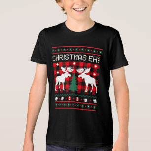Design de Suéter de Natal Feio Canadiano