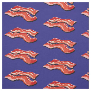 Design de Tecido de Bacon voador