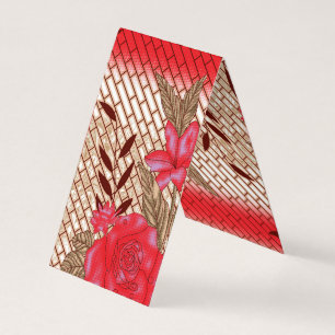 Design de tecido de intricato com padrões florais