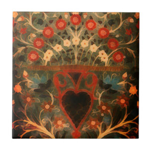 Design de têxtil indiano antigo 