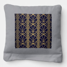 Design de Têxtil Inspirado Por Deco-Arte Luxuosa.