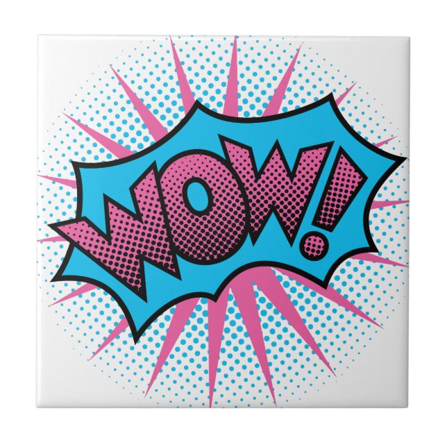 Design de texto Uau (Frente)